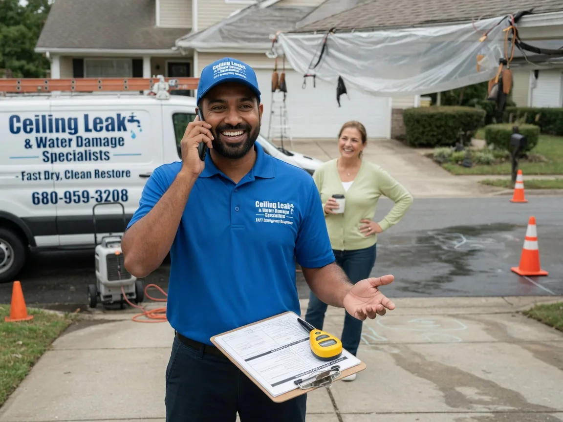 Ceiling Leak Cleanup Lyndon Center, VT FAQs